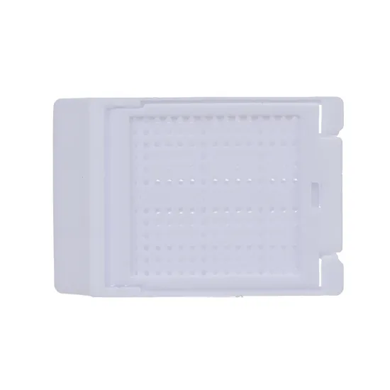 China Hersteller Einwegmedizinische Versorgung Gewebeeinbettungskassette für vergleichende Pathologie verwendet